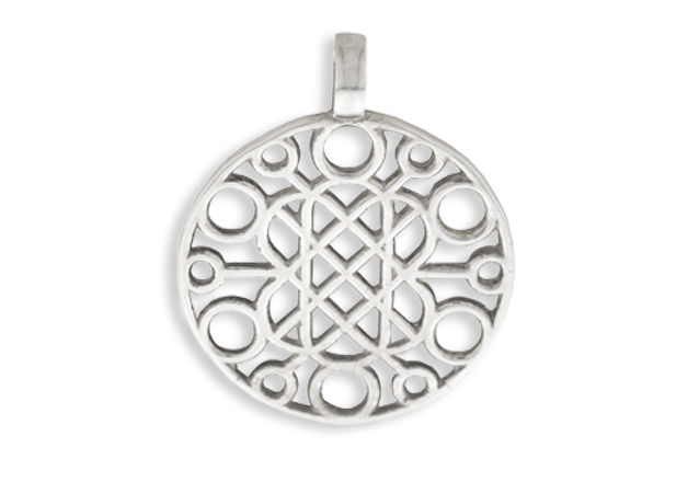 Rosetón Grande Plata Ermita de Albendiego